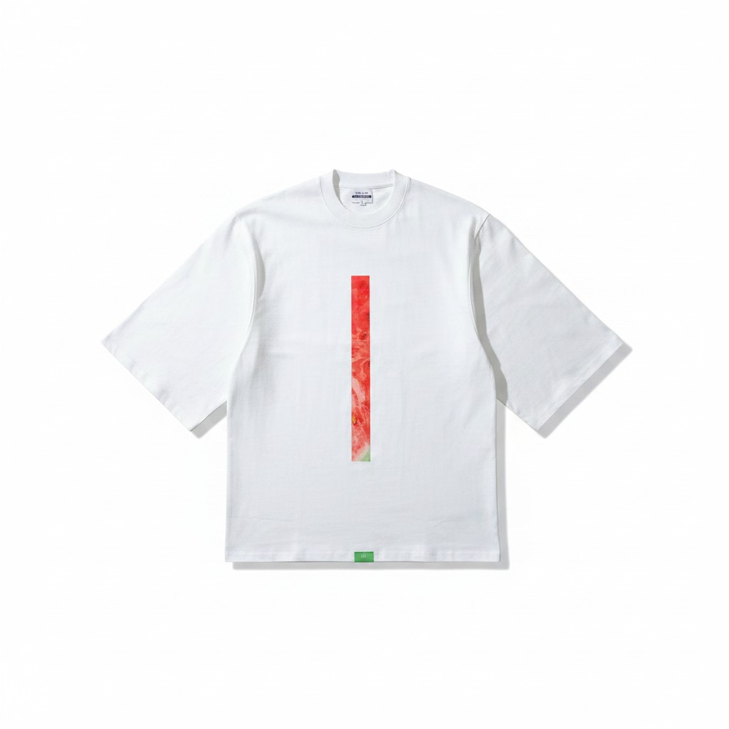 Watermelon Impression with yukata sleeve